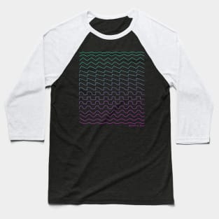 Synthesizer Waveform Baseball T-Shirt